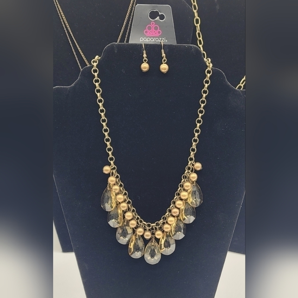 Paparazzi Jewelry Collection 4 sets (Brass Mood)​​​ - Picture 3 of 5